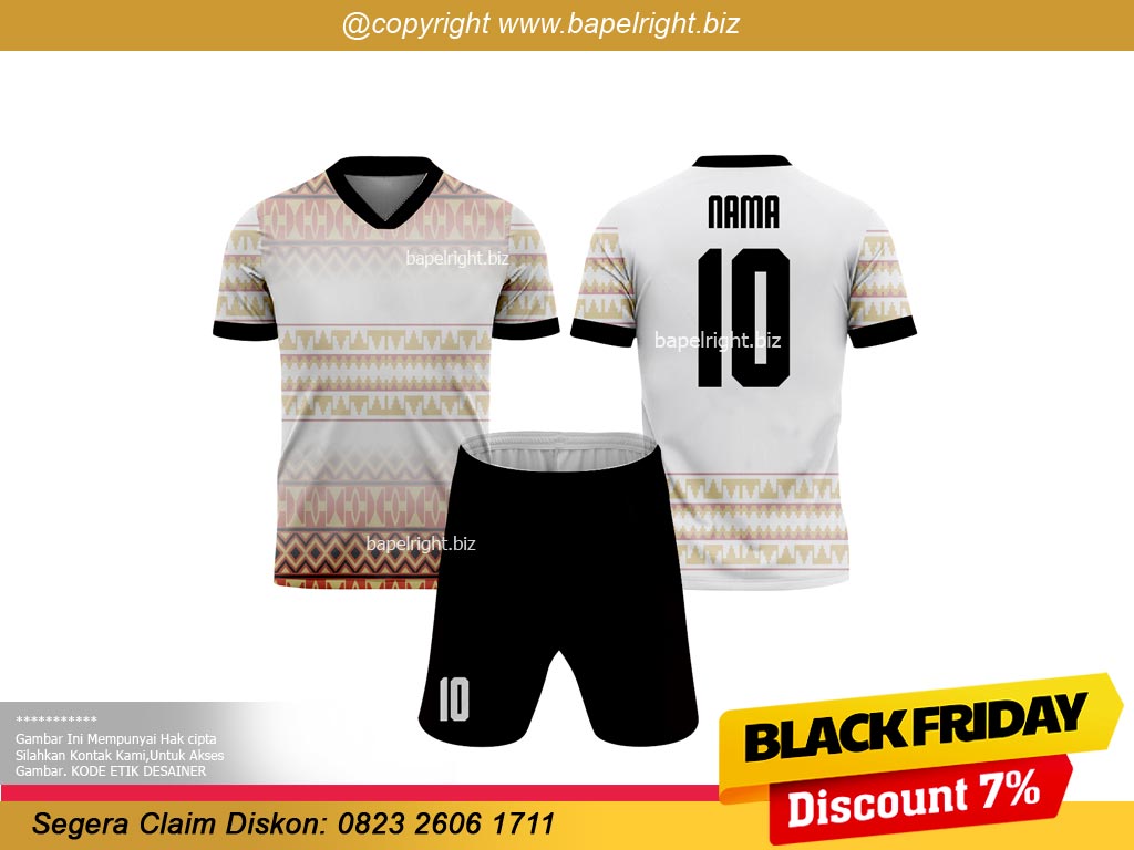 Desain Jersey Motif Desain Asimetris Unik